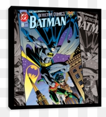 Comic Dc Batman And Robin Leap - png