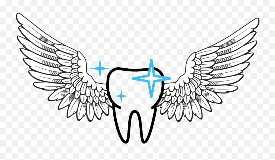 Tooth Fairy - Transparent Background Angel Wing Clipart Png,Tooth Fairy Png