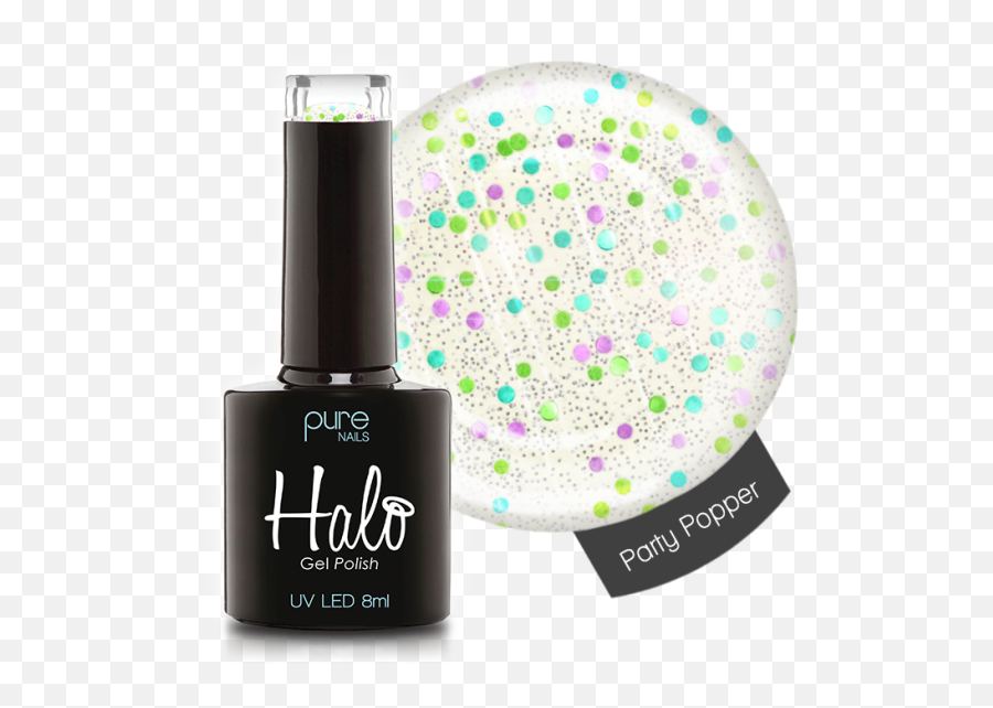 Halo Gel Polish 8ml Party Popper Png