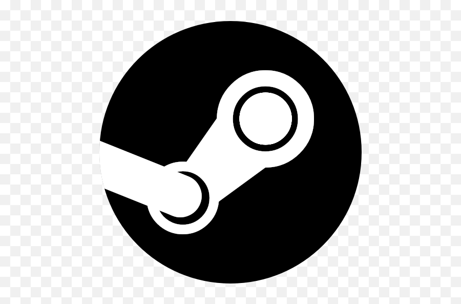 Circle Gaming Round Icon Steam - Steam Icon Png,Steam Icon Png