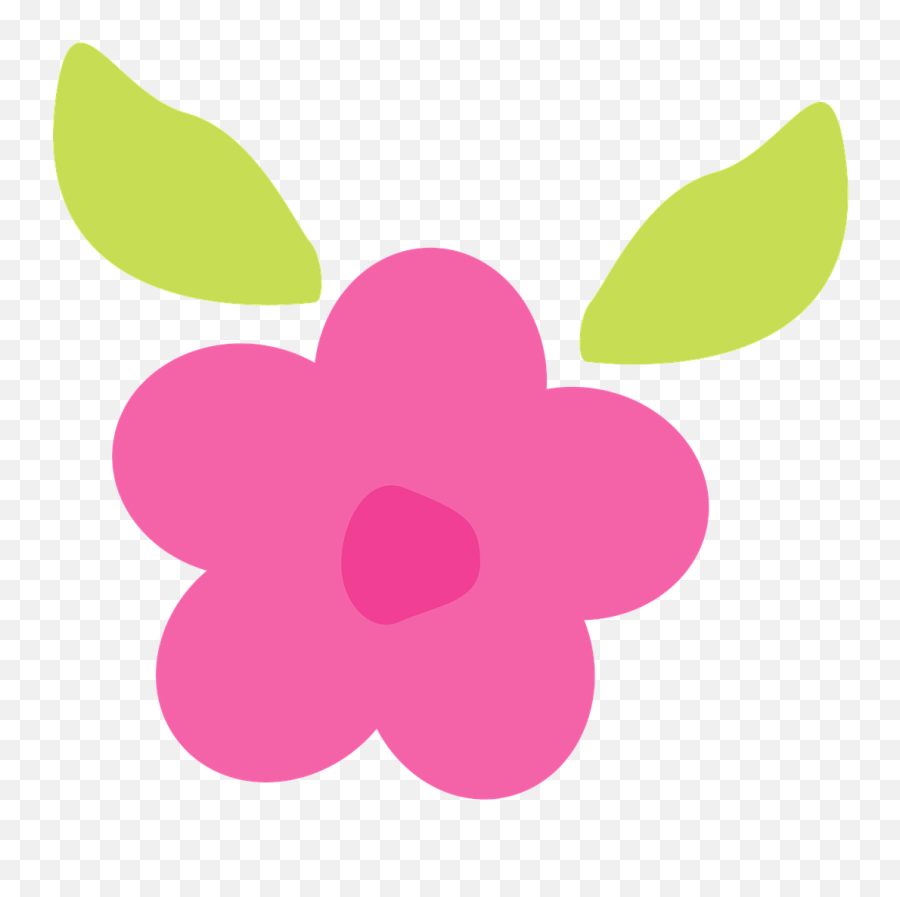Flower Cute Pink Gree Png - Transparent Flower Png Cute,Cute Flower Png