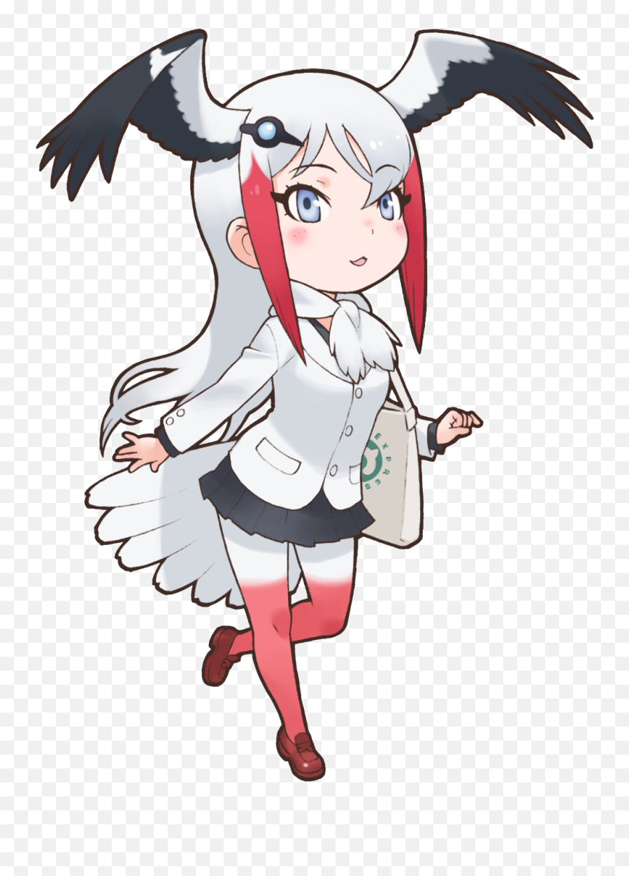 White Stork - Japari Library The Kemono Friends Wiki Png,Stork Png