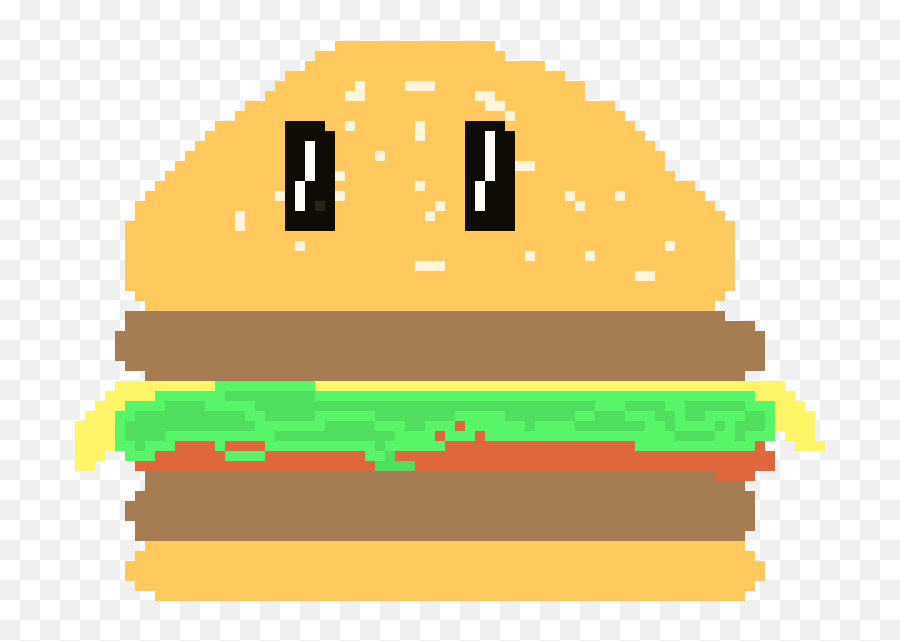 Big Mac Monster Pixel Art Maker - Pixel Food Monster Png,Big Mac Png