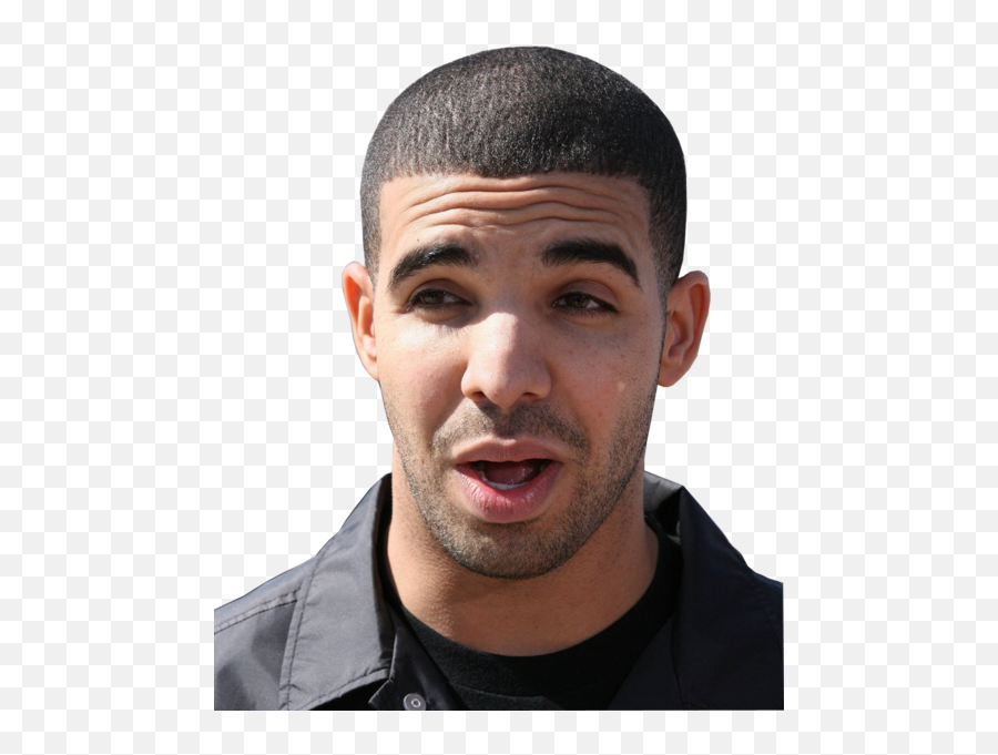 Drake - Buzz Cut Png,Drake Face Png