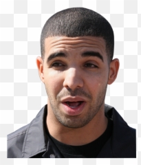 Drake - Buzz Cut Png,Drake Face Png