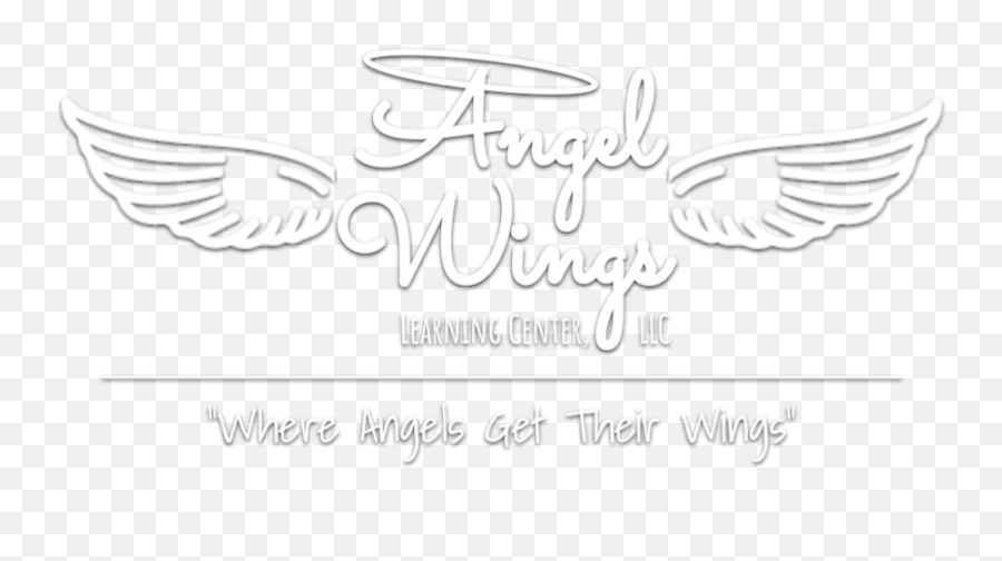 Angel Wings Learning Center Llc - Home Calligraphy Png,Angel Wings Logo
