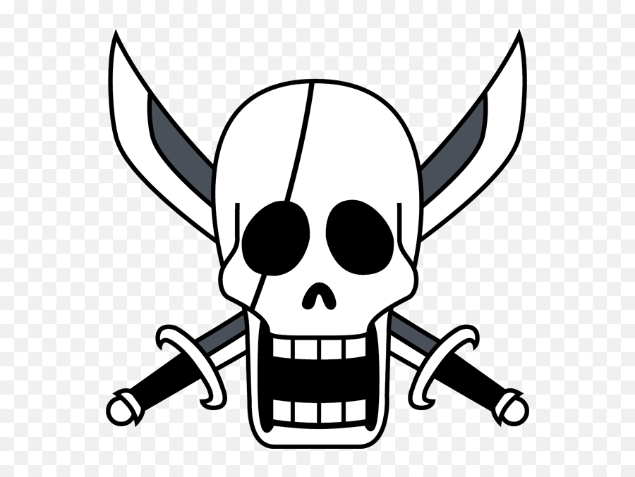 Pirate Skull Transparent Png Clipart - Shanks Jolly Roger Png,Pirates Png