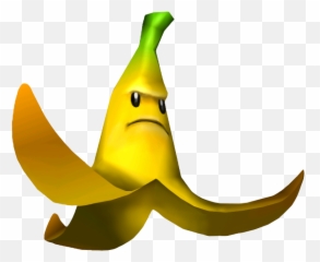 Giant Banana - Mario Kart Double Dash Big Clipart Peel png