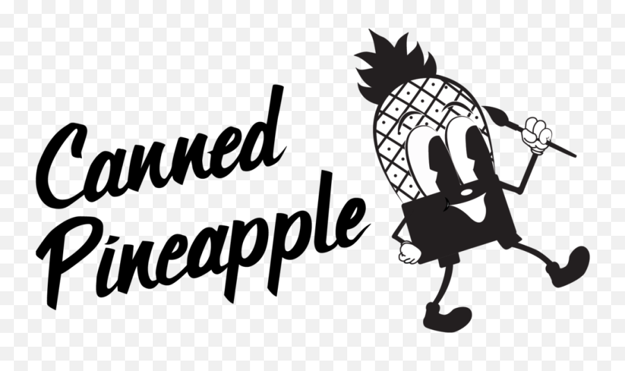 Signs U0026 Storefronts U2014 Canned Pineapple - Illustration Png,Pineapple Cartoon Png