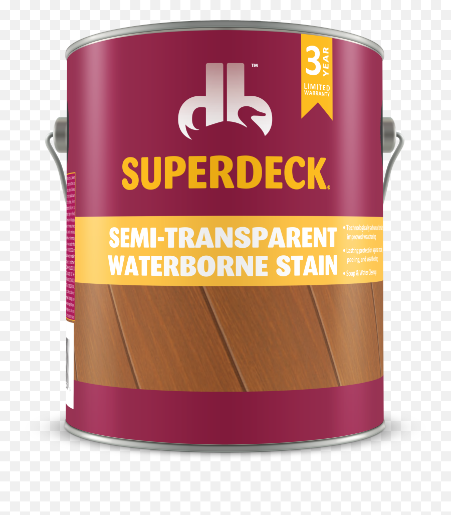 Semi - Transparent Waterborne Stain 2400 Superdeck Stain Png,Water Transparent