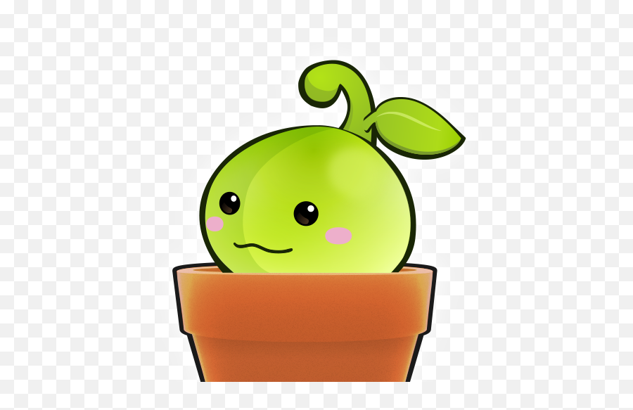 Plant Nanny - Water Reminder With Cute Plants Cute Clip Art Plant Png,Green Plant Png