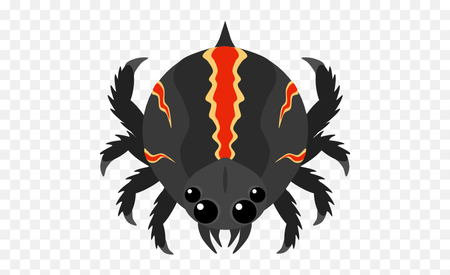 Blackwidow Spider - Mope Io Queen Blackwiddow Png,Black Widow Spider Png
