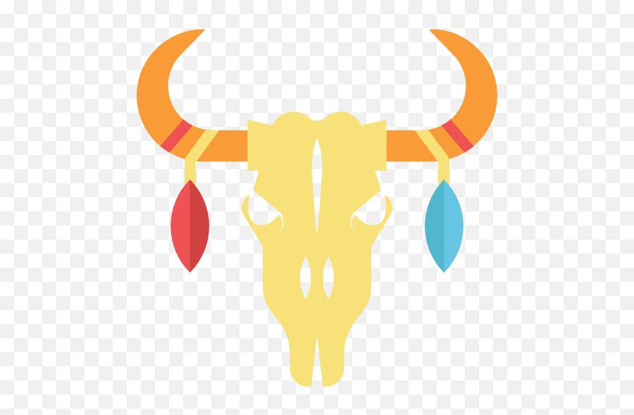 Bull Skull Free Icon - Icon Png,Bull Horns Png