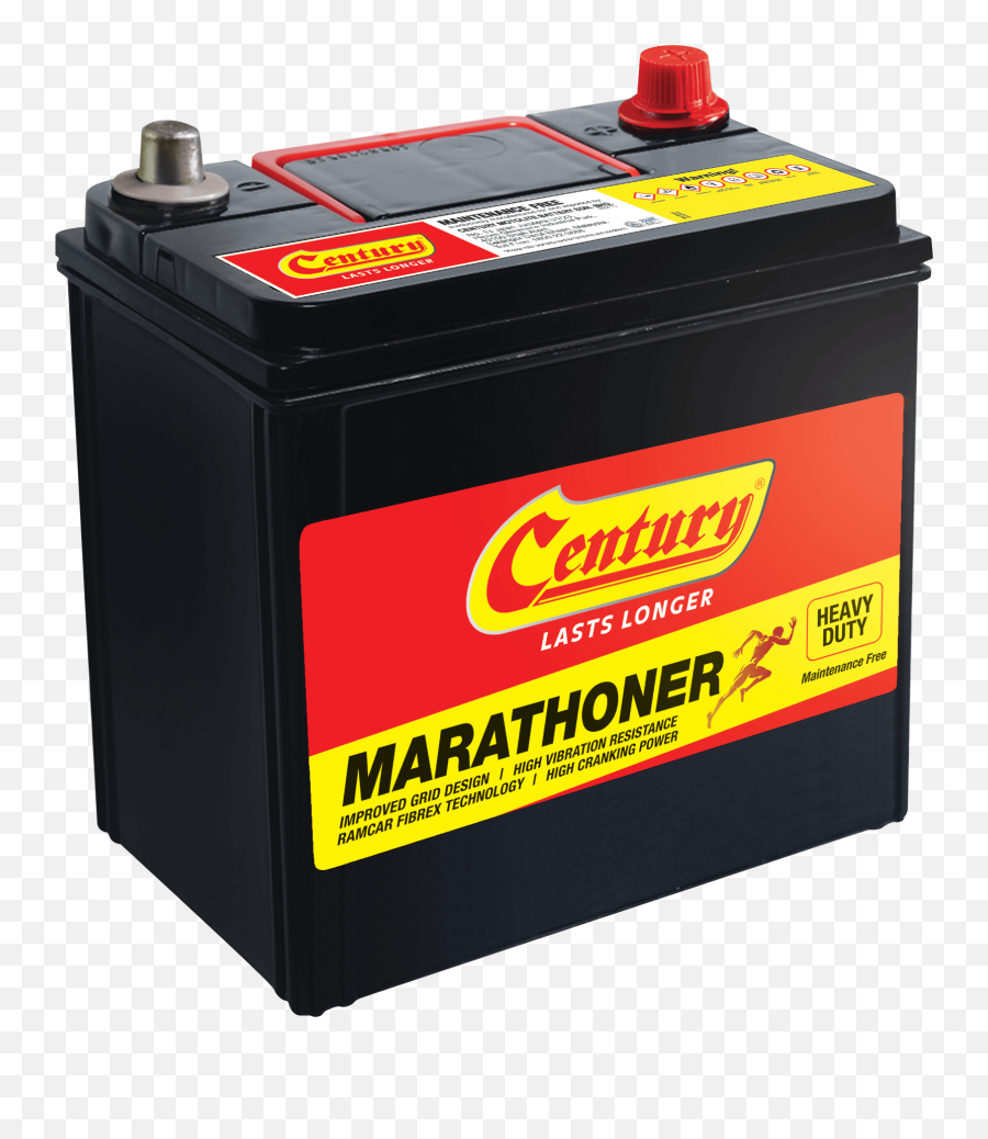 Century Marathoner - Free Delivery And Installation Century Battery Malaysia Png,Car Battery Png