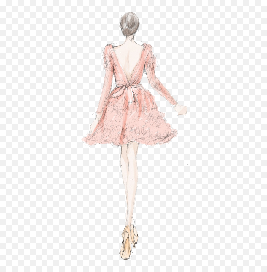 Download Fashion Chanel Illustration Drawing Png Image High - High Fashion Illustration Png,Fashion Show Png