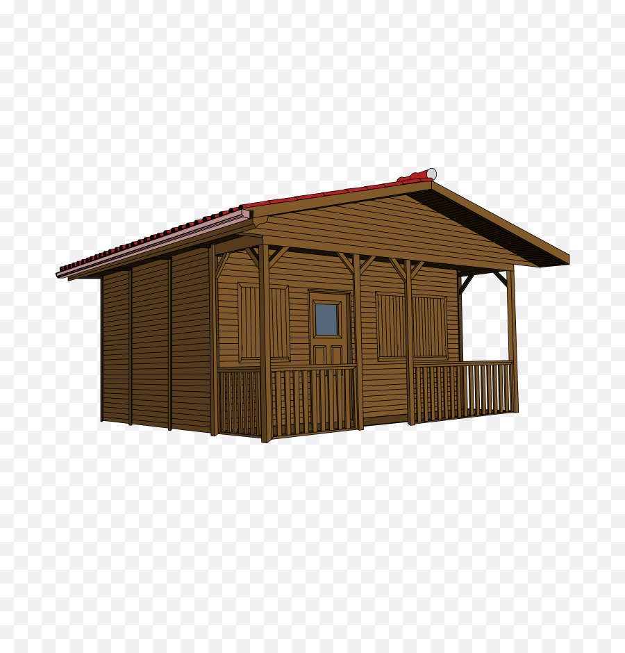 Download Free Png Wooden House - Dlpngcom Wooden House Png,House Cartoon Png