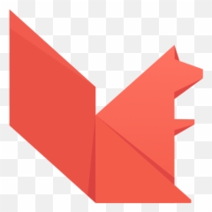 Squirrel By Bas - Origami Png,Squirrel Logo