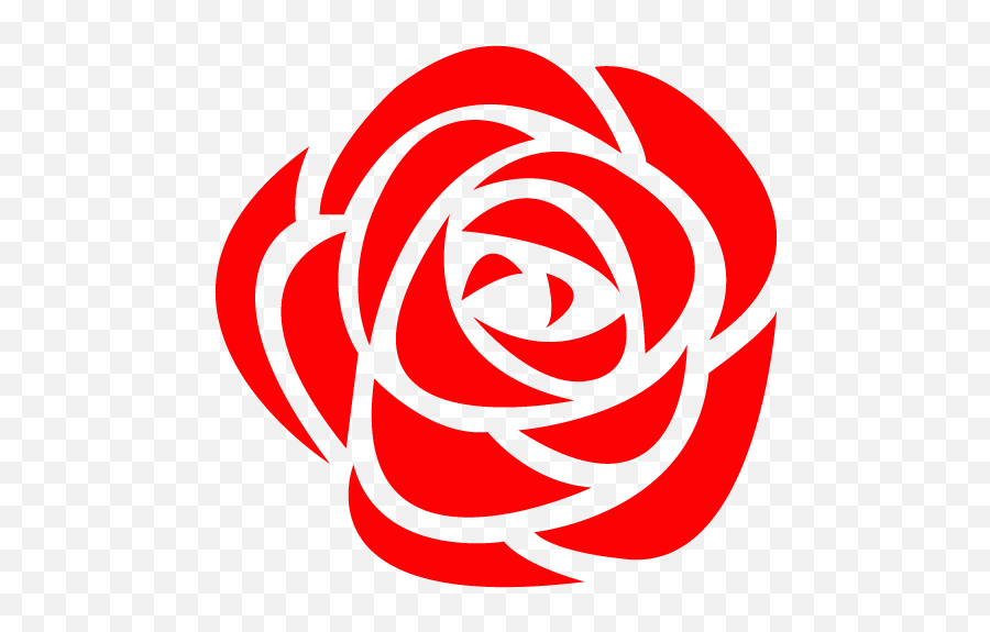 Red Rose Icon - Free Red Flower Icons Red Rose Symbol Png,Red Flower Transparent