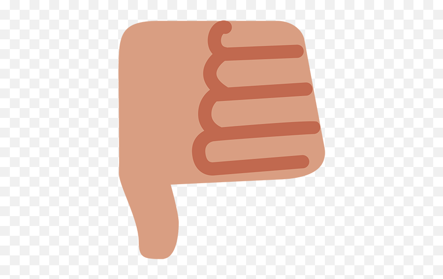 Thumbs Down Sign Emoji For Facebook Email U0026 Sms Id Png
