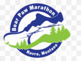 Bear Paw Marathon - Havre Mt 1 Mile Half Marathon Water Sport Png,Bear Paw Png