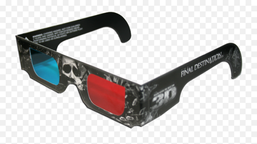 Download The Final Destination 3d Glasses Png Image With No - Blu Ray 3d Glasses,3d Glasses Png