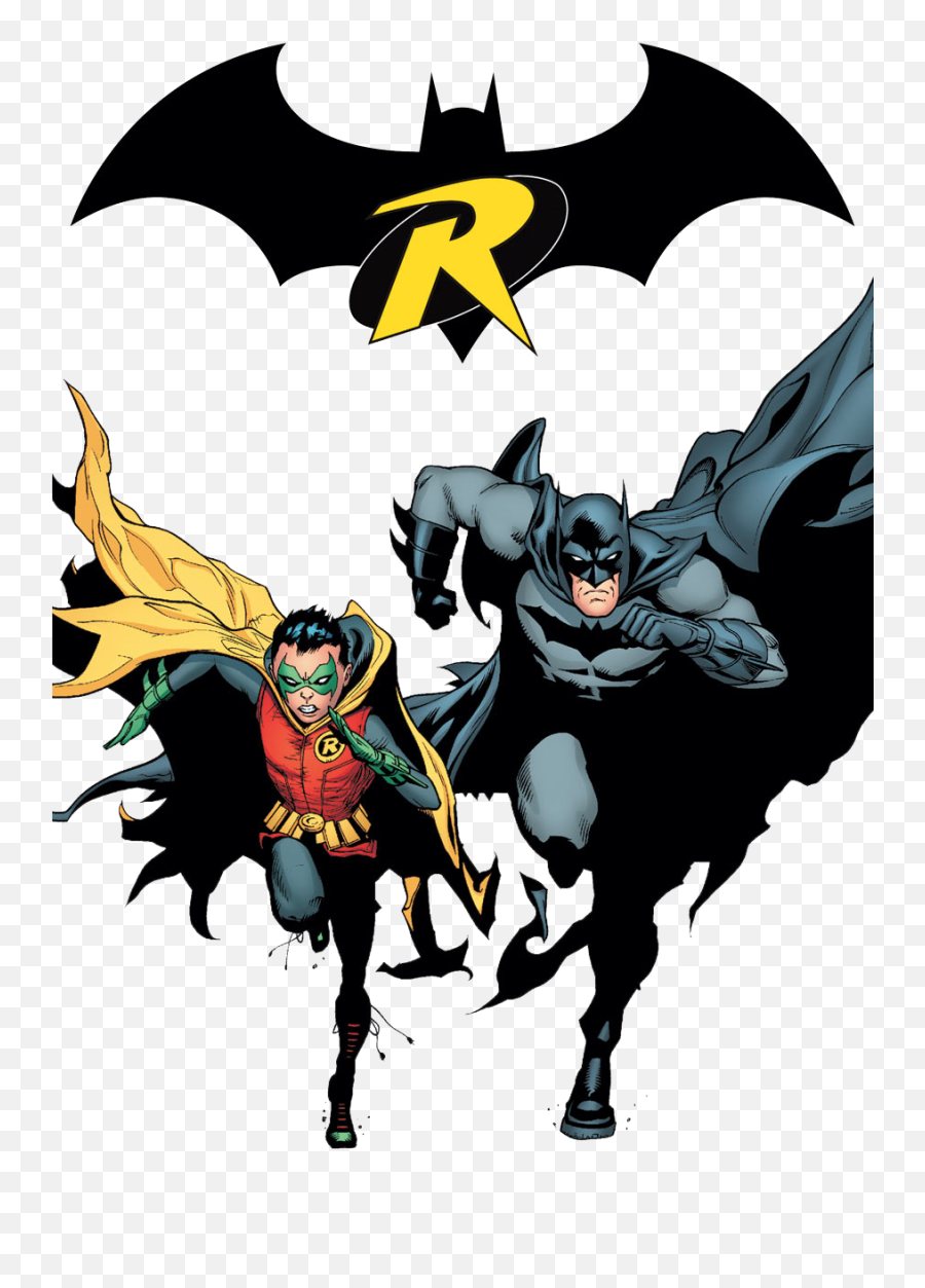 Damian Robin Wayne Dick Batman Grayson And - Batman And Robin Png,Robin Transparent