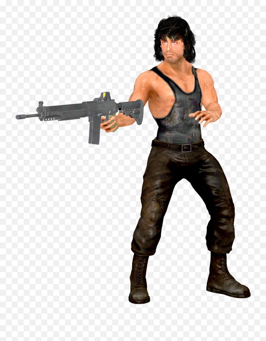 John Rambo - Rambo Render Png,Rambo Png