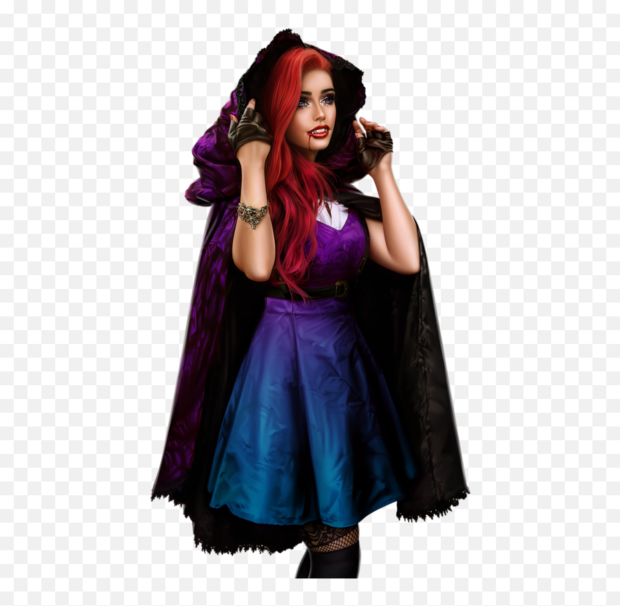 Female Clipart Vampire - Event Png,Halloween Costume Png