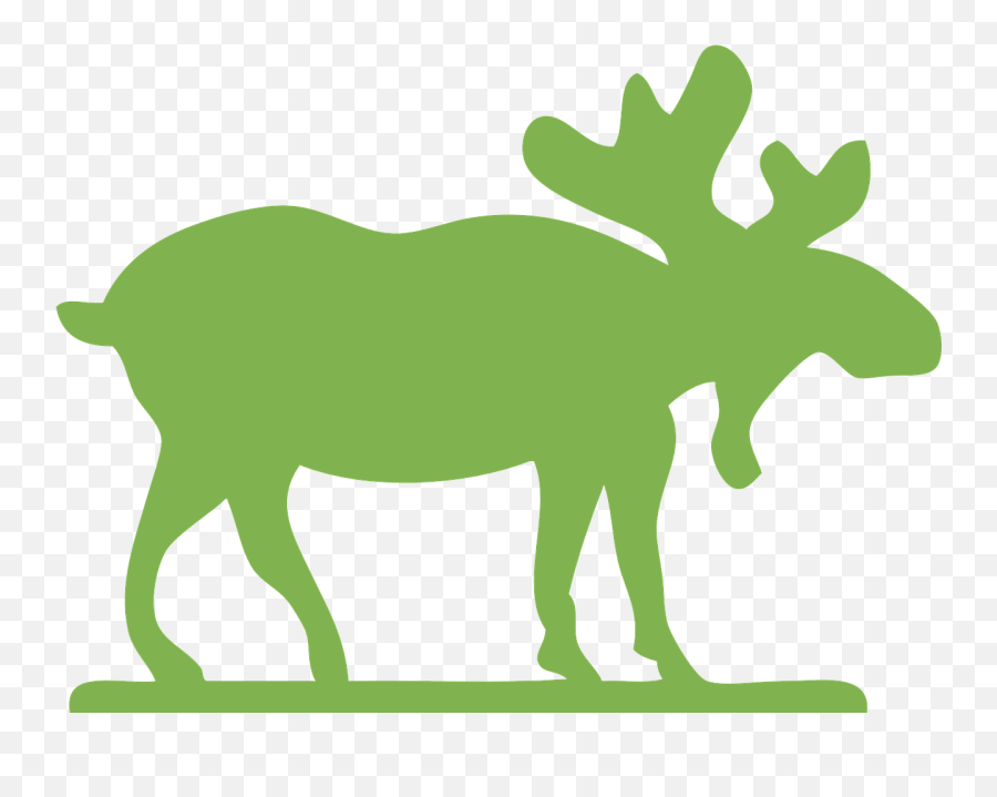 Moose Animal Antlers - Moose Clip Art Png,Moose Transparent