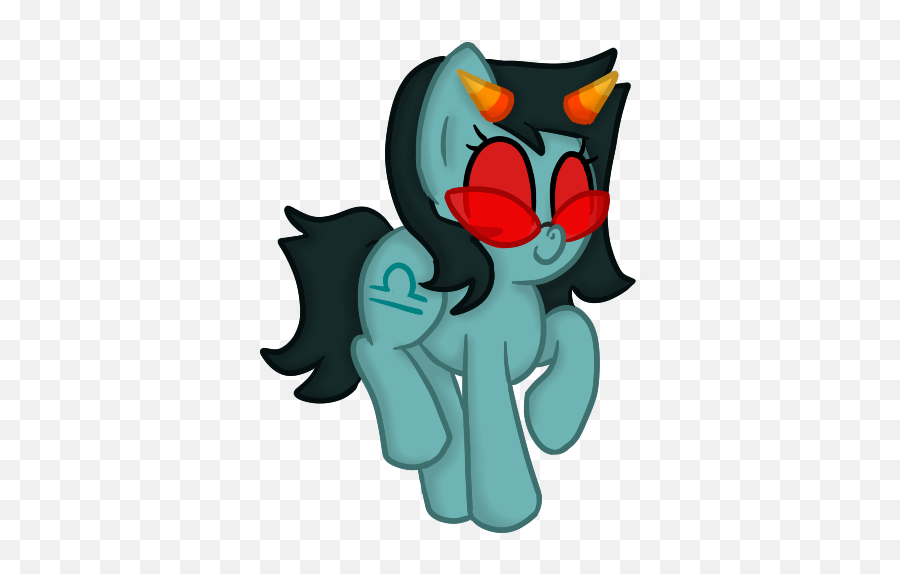 7183 - Artistpoofypegasus Homestuck Ponified Pony Safe Mythical Creature Png,Homestuck Transparent