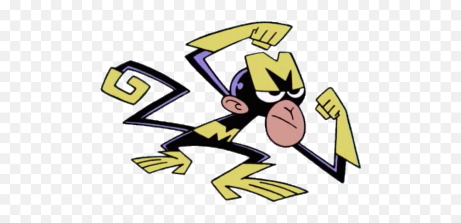 Check Out This Transparent Dexters Laboratory Angry Monkey Png Background