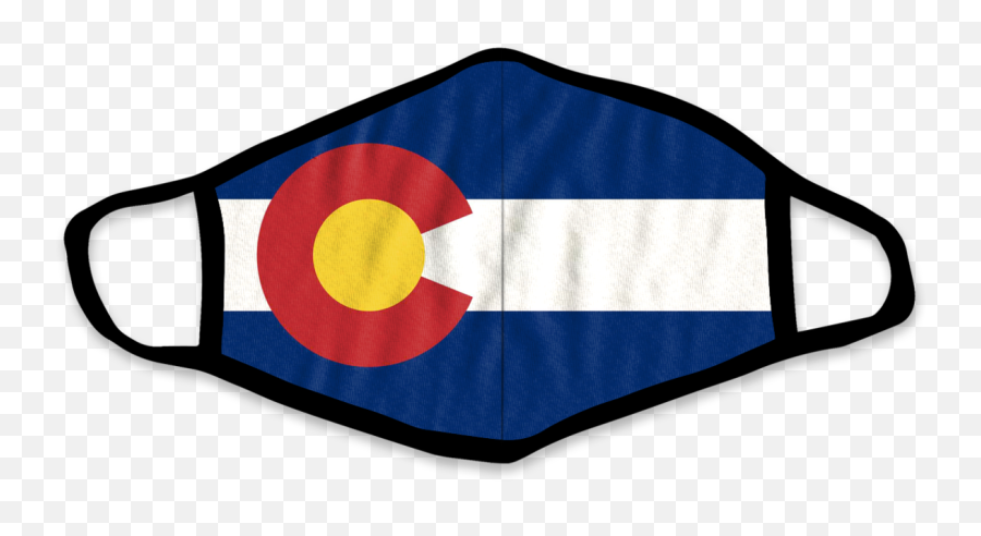 Colorado Flag Face Mask - Circle Png,Colorado Flag Png