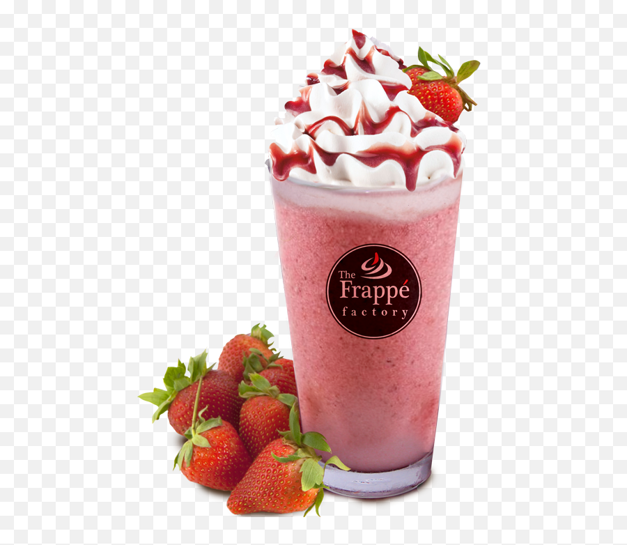 Download The Frappe Factory Fresa New - Strawberry Smoothie Png,Fresa Png