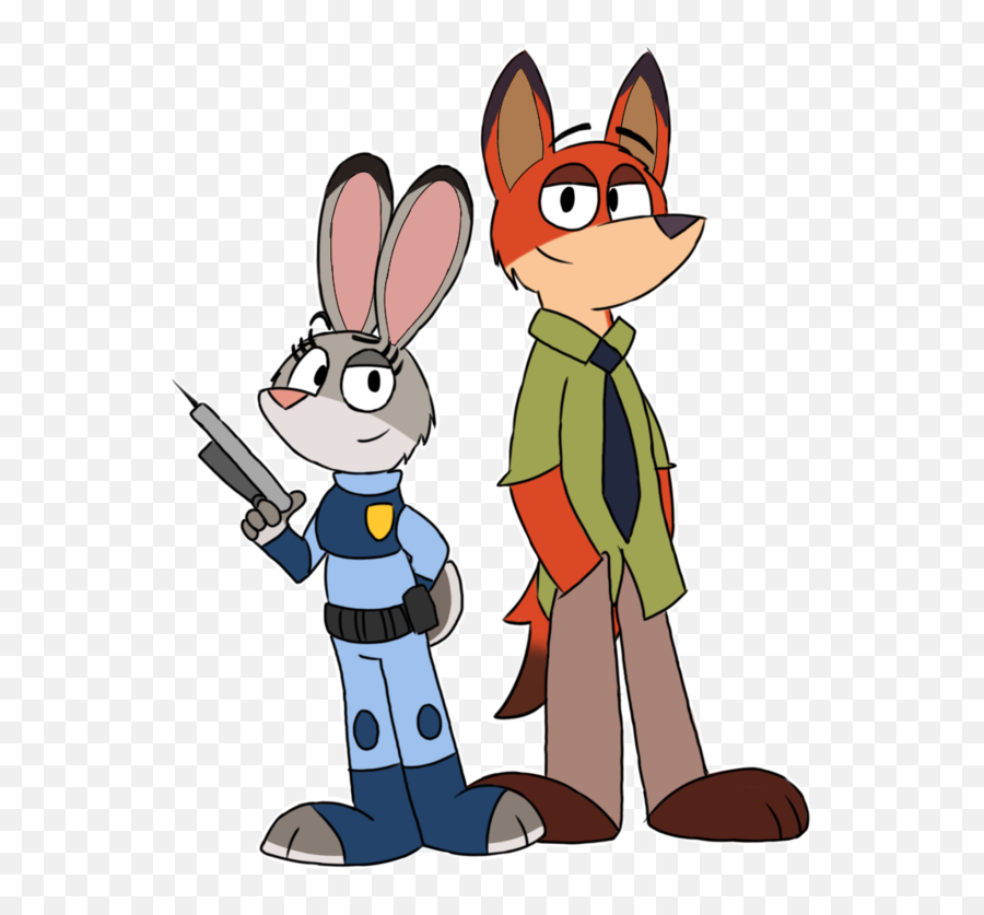 Zootopia Judy And Nick By Rubengr98 - Zootopia Judy Y Nick Judy Hopps Png,Zootopia Transparent