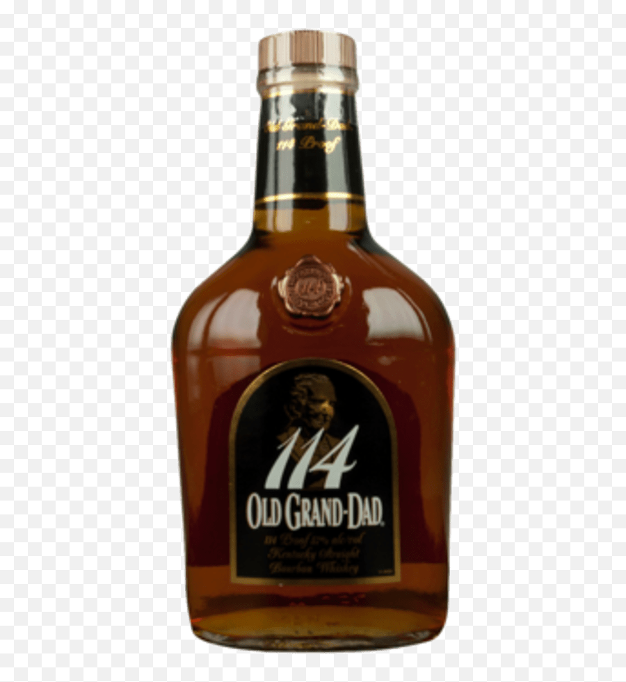 Grand Dad - Old Grandad 114 750ml Png Download Original Glass Bottle,Grand Dad Png