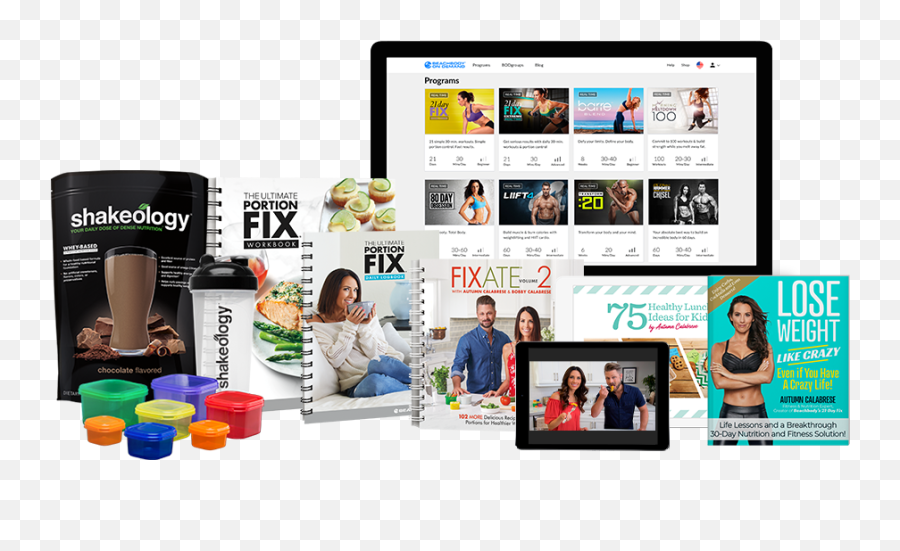 Ultimate Portion Fix U0026 Beachbody - Display Png,Crazy Icon Pack