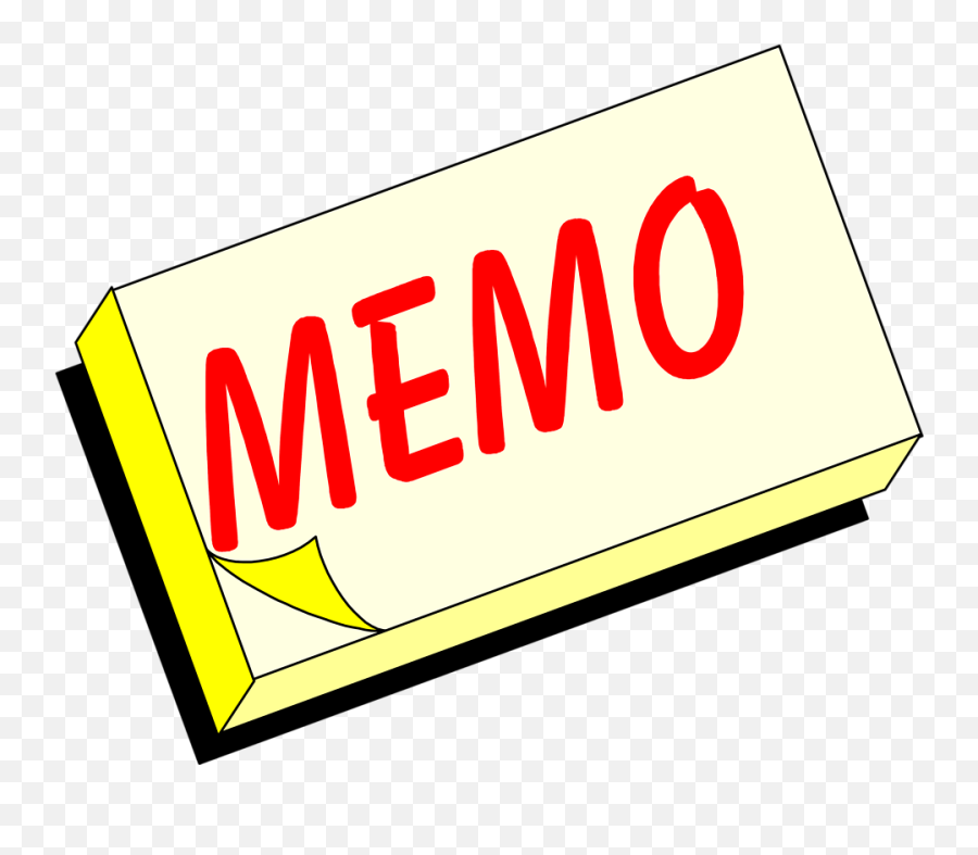 Weekly Memo Cliparts Png Images - Memo Clipart,Memo Icon