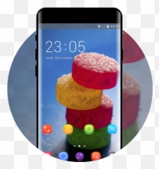 Sweet Candy Free Android Theme U2013 U Launcher 3d - Camera Phone png