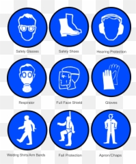 Ppe Symbols Download - Welding Signage png
