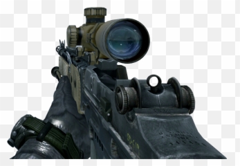Sniper Scope Call Of Duty Wiki Fandom - Call Of Duty M14 Ebr Png,Sniper Scope Png