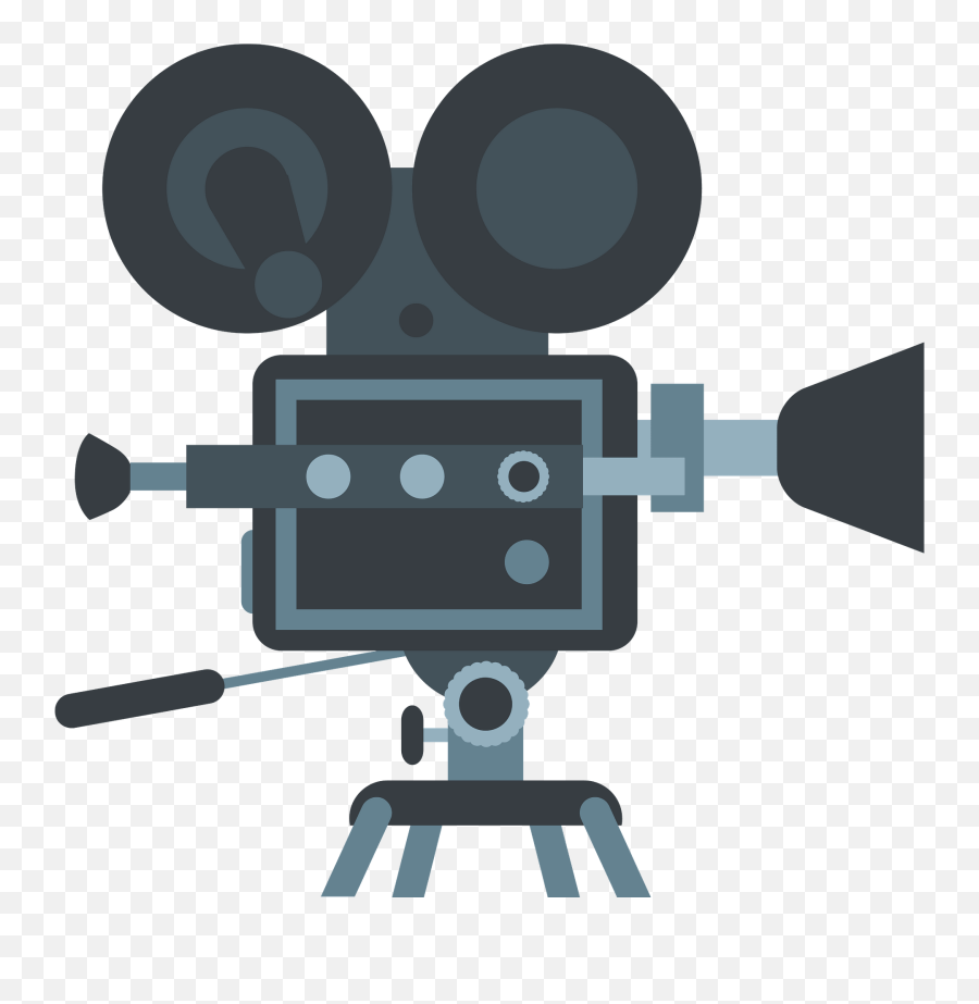 Movie Camera Clipart - Tripod Png,Movie Camera Icon Png