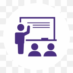 Statistics Certificate Asu - Quantum Computing Classroom Icon Purple png