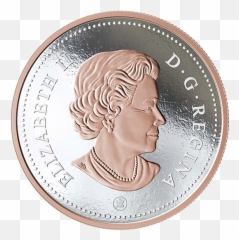 Cent Png File Mart - 1 Canadian Dollar Coin 2018