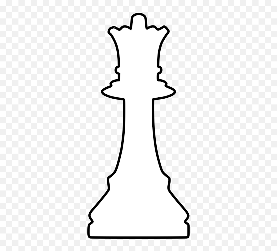 2d Chess Pieces Png 5 Image - Queen Chess Piece Silhouette,Chess Pieces Png