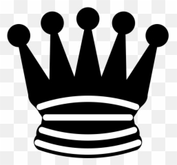 Vector Transparent Background Png King Crown - Novocomtop Black Queen Chess
