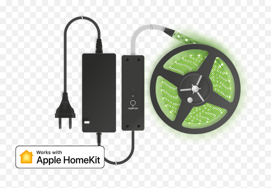 Mystrom Wifi Led Strips Incl Controllers Works With Apple - Mystrom Wifi Led Png,Green Led Pin Icon