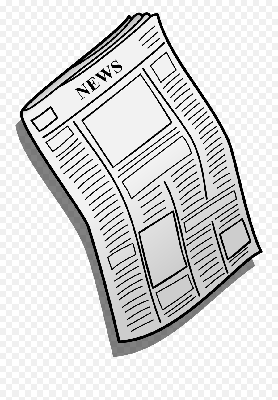 Newspaper Transparent Clipart - Transparent Background Newspaper Clipart Png,Newspaper Transparent