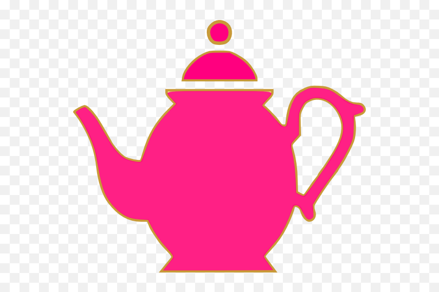 Teapot - Pink Tea Pot Clip Art Png Download Full Size Clipart Teapot Png,Teapot Png