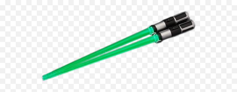 Star Wars Lightsaber Chopsticks - Yoda Light Up Version Storage Cable Png,Yoda Png