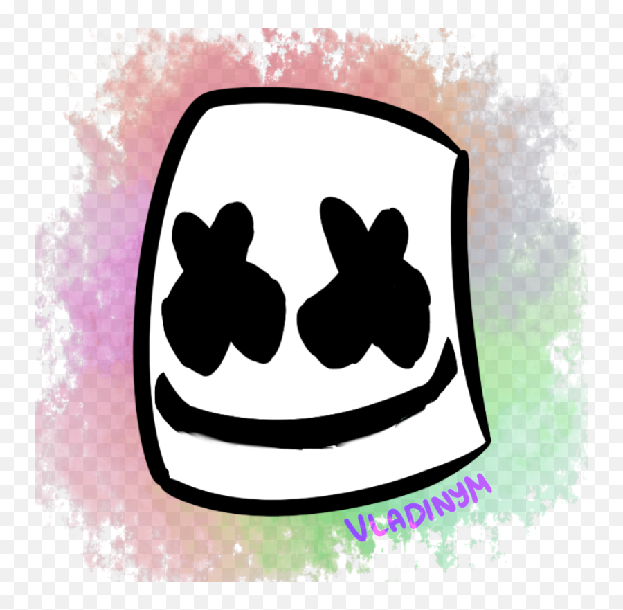 Marshmello Icon Thingy By Vladinym - Cartoon Png,Marshmellow Png